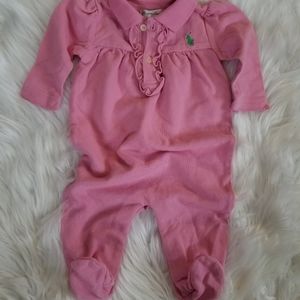 Ralph Lauren Footed Coverall